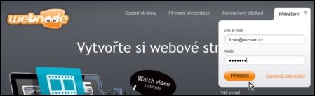 Přihlášení k editaci